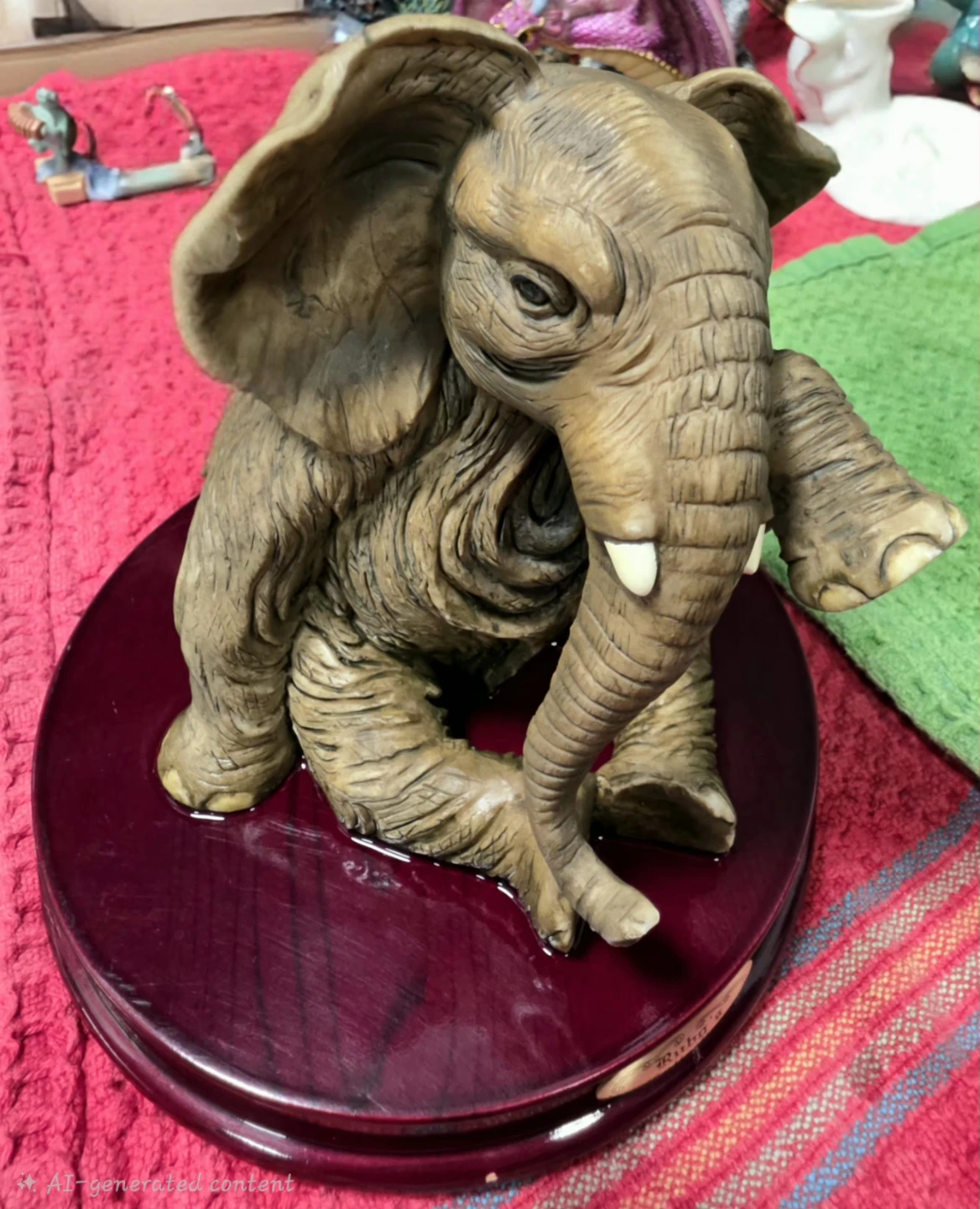 Ruby's Collection Elephant Figurine - photo 4