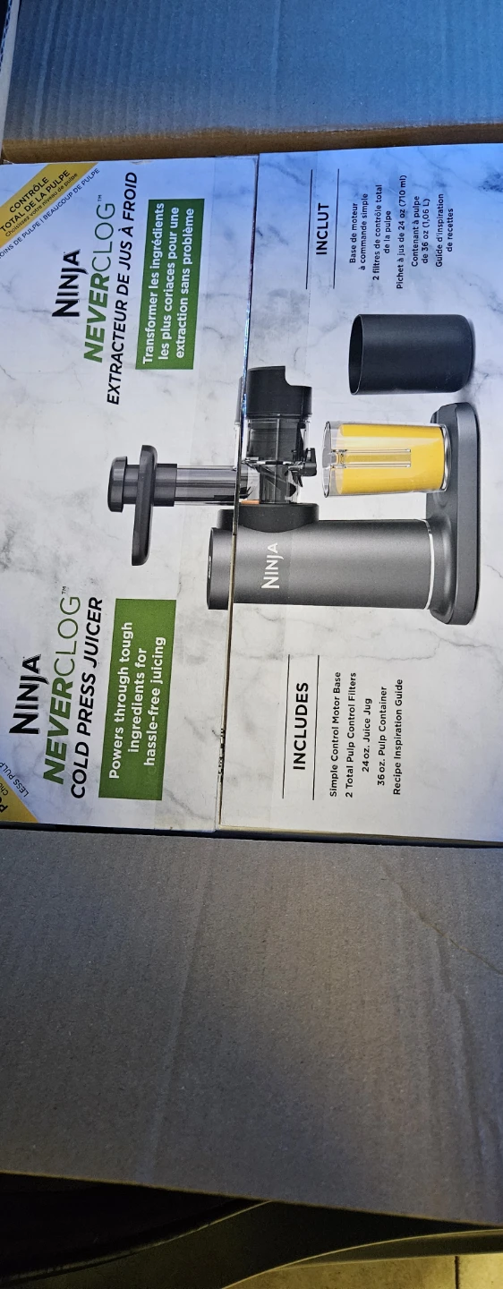 Ninja NeverClog Cold Press Juicer