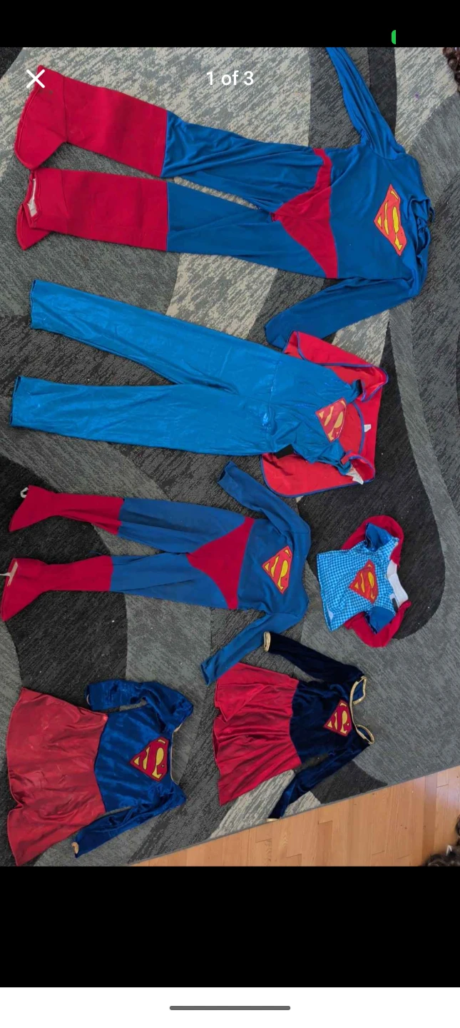 Assorted Superman Costumes
