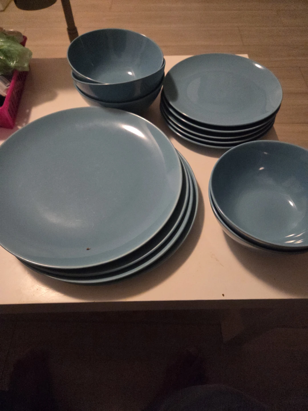 Blue Dinnerware Set