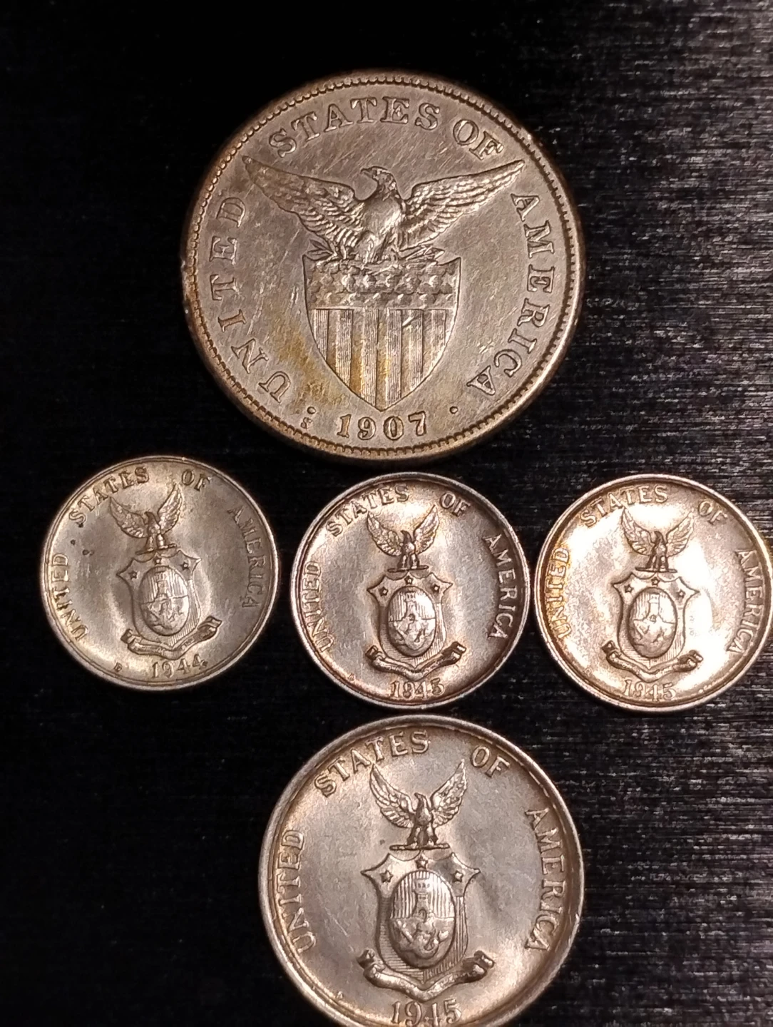 Collection of Vintage silver Philippines Coins - photo 2