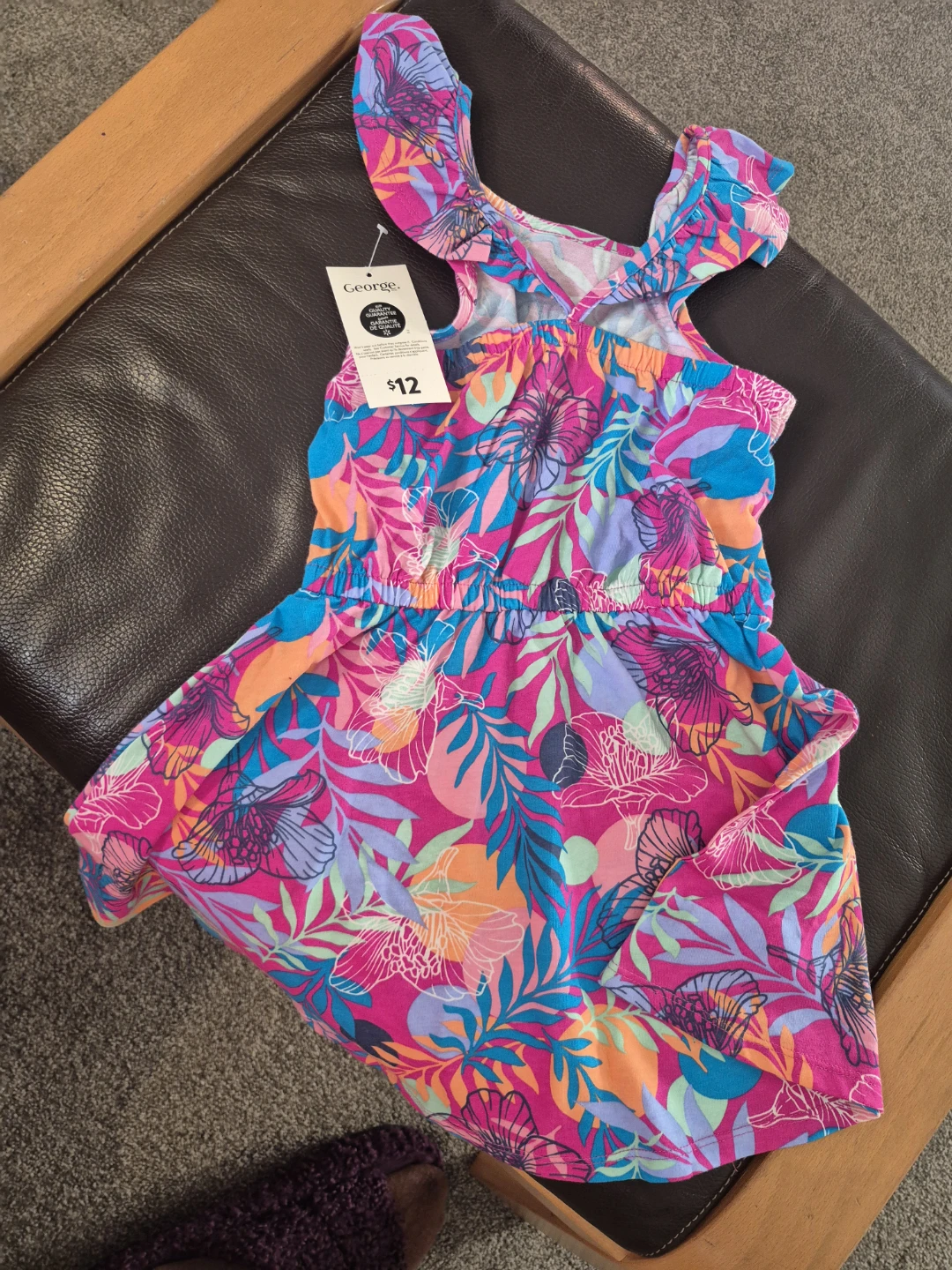 George Kids Tropical Print Dress - photo 2