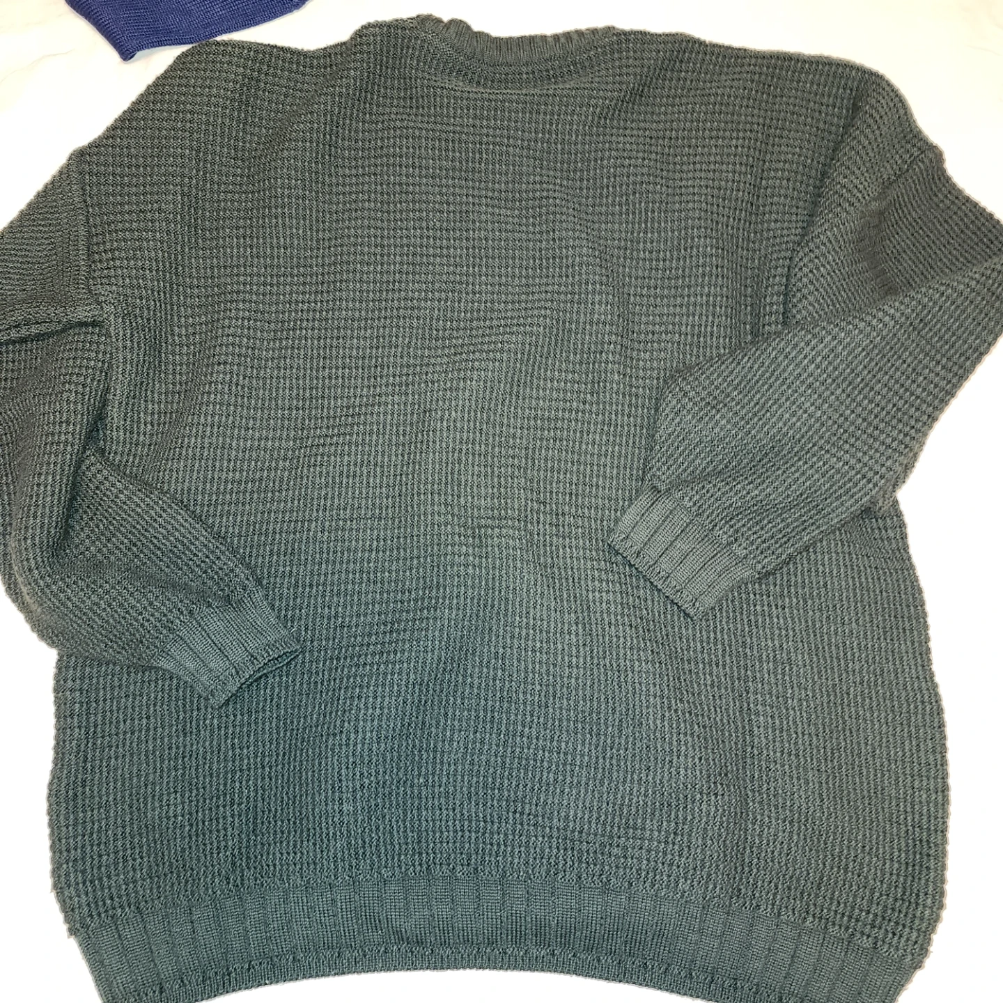 Tricot Marine Dark Green Knit Sweater - photo 4