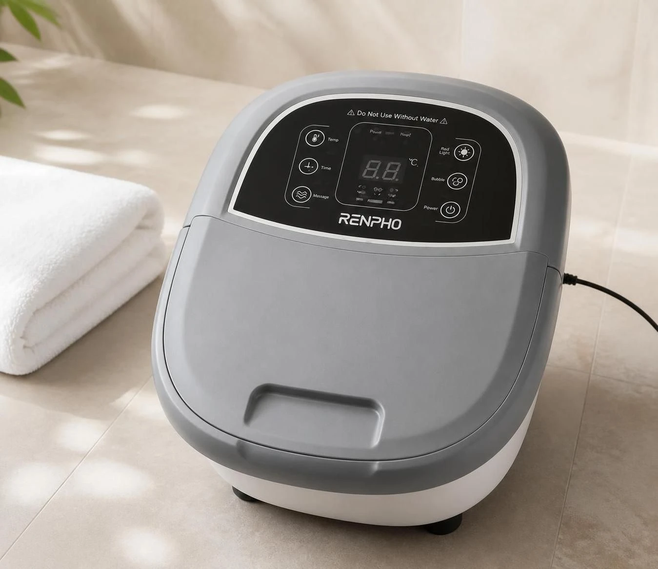 RENPHO Foot Spa Bath Massager with Rollers