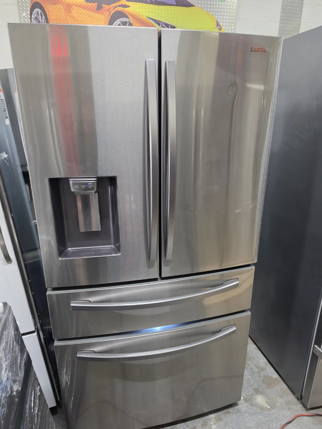 Samsung 36in  counter depth refrigerator RF24R7201SR/AA