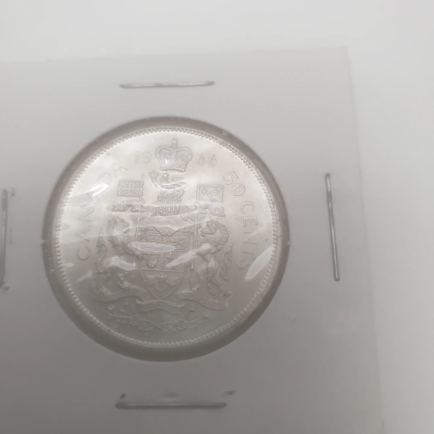 1966 Canadian 50 Cent Coin