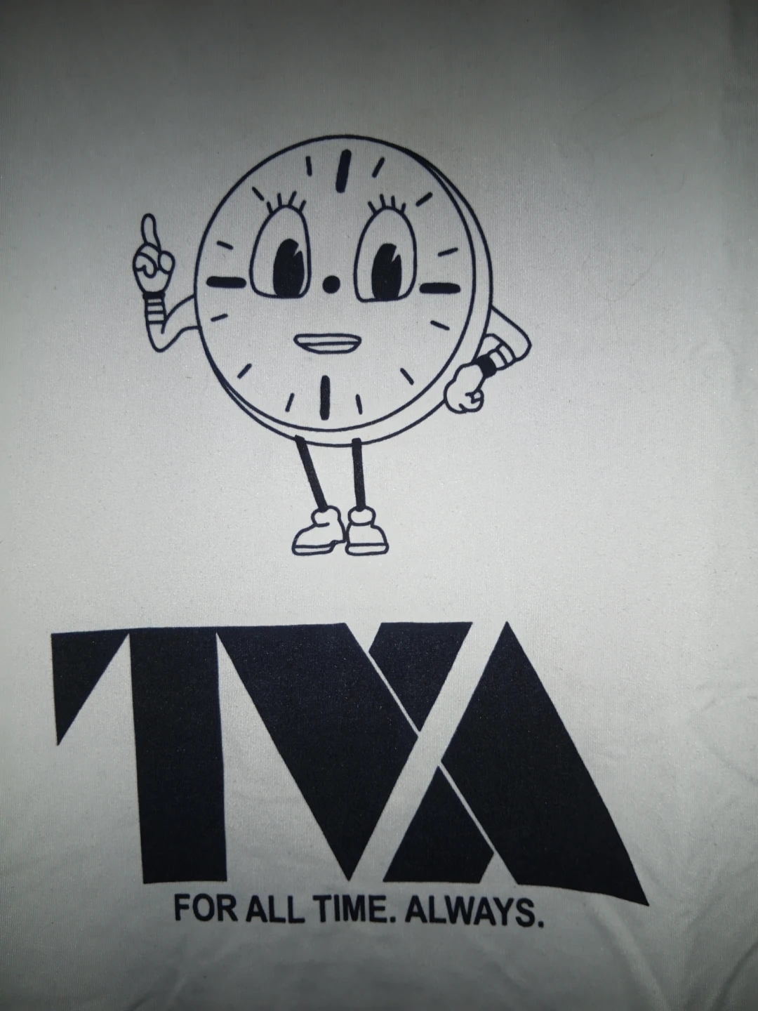Marvel TVA Loki T-Shirt White Size M - photo 2