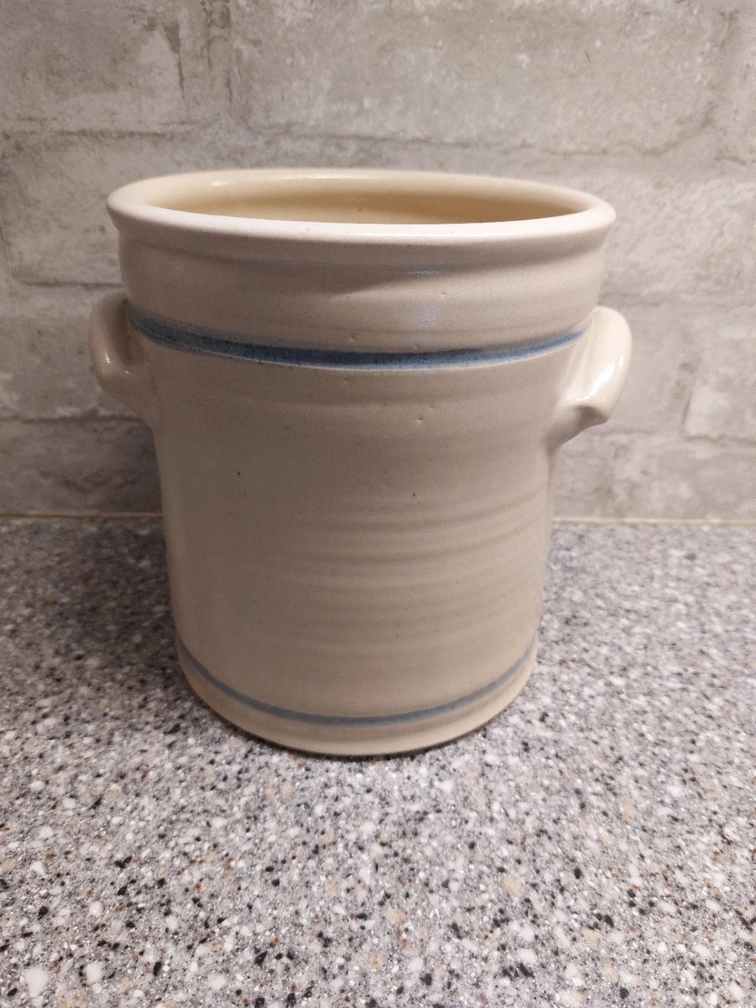 Stoneware Crock Utensil Holder - photo 5