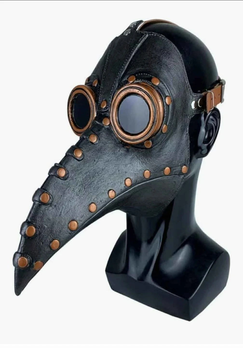 Nechari Steampunk Plague Doctor Bird Beak Mask - photo 3