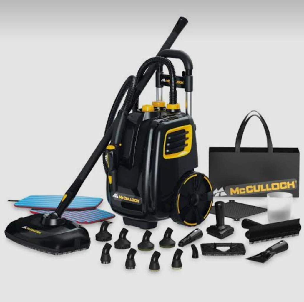McCulloch MC1385 Deluxe Canister Steam Cleaner limpiador a Vapor - photo 3