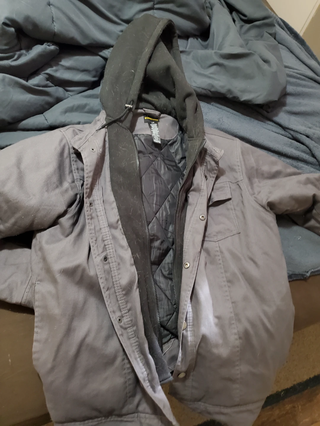 Workload Quilted Hooded Jacket