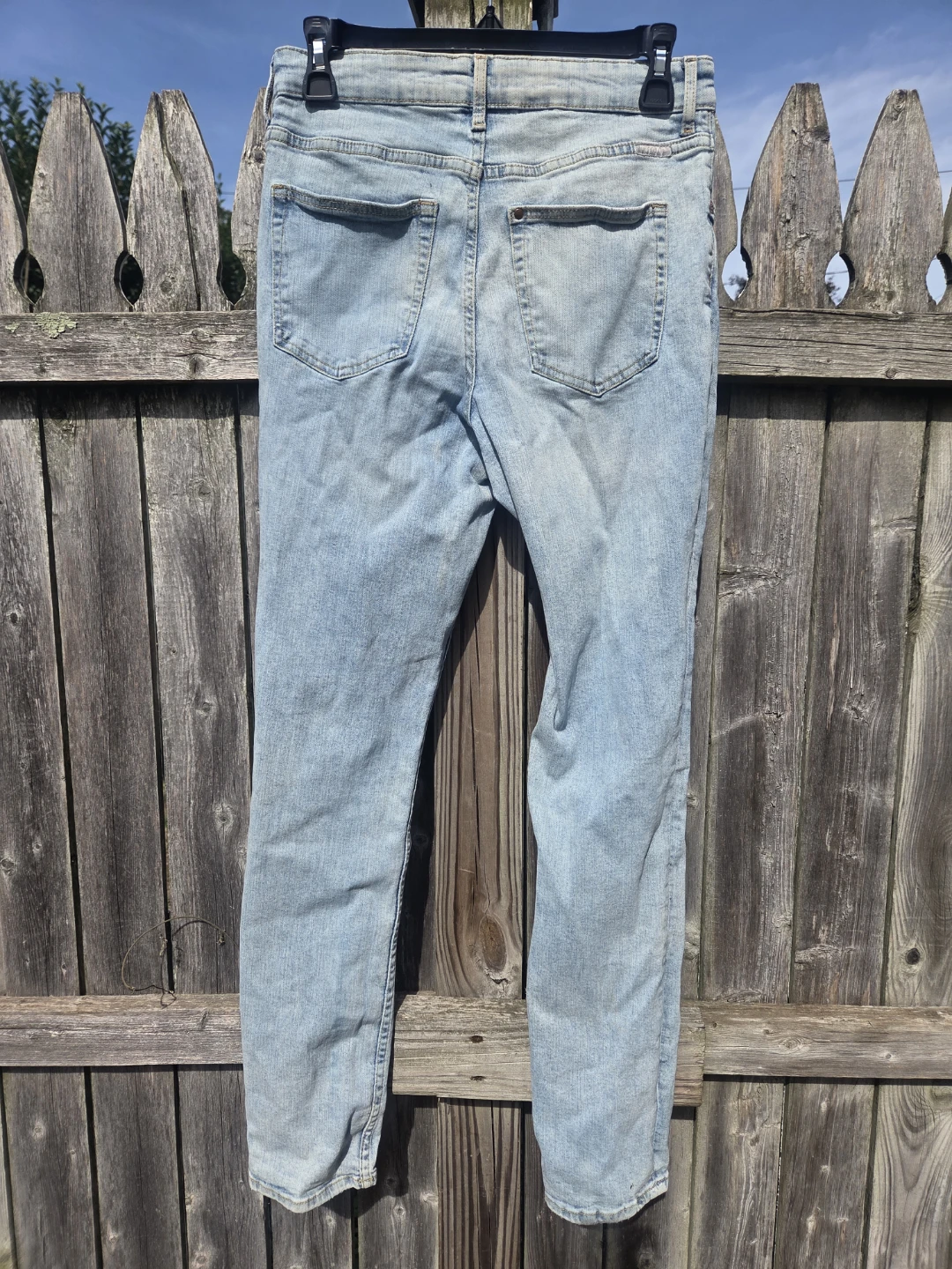 H&M Light Wash Skinny Fit Jeans - photo 3