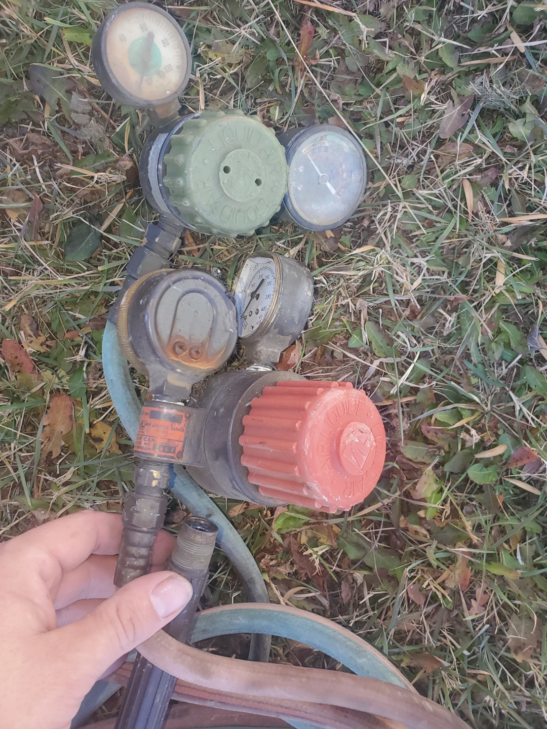 Air Liquide Gas Welding Torch and Hose Kit