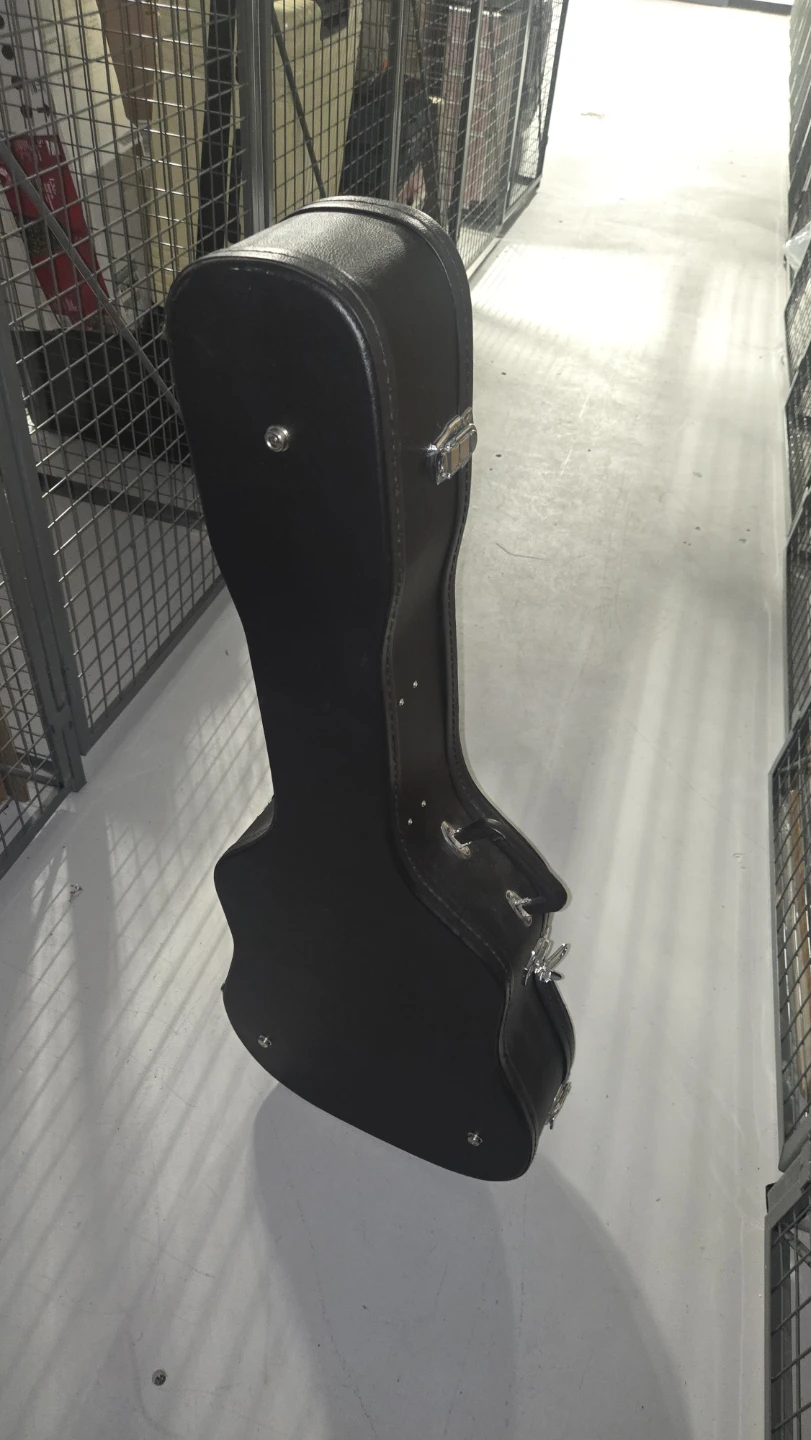 Black Acoustic Guitar Hardshell Case - photo 2