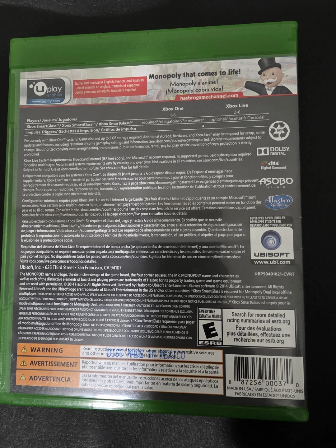 Monopoly Family Fun Pack for Xbox One - photo 2