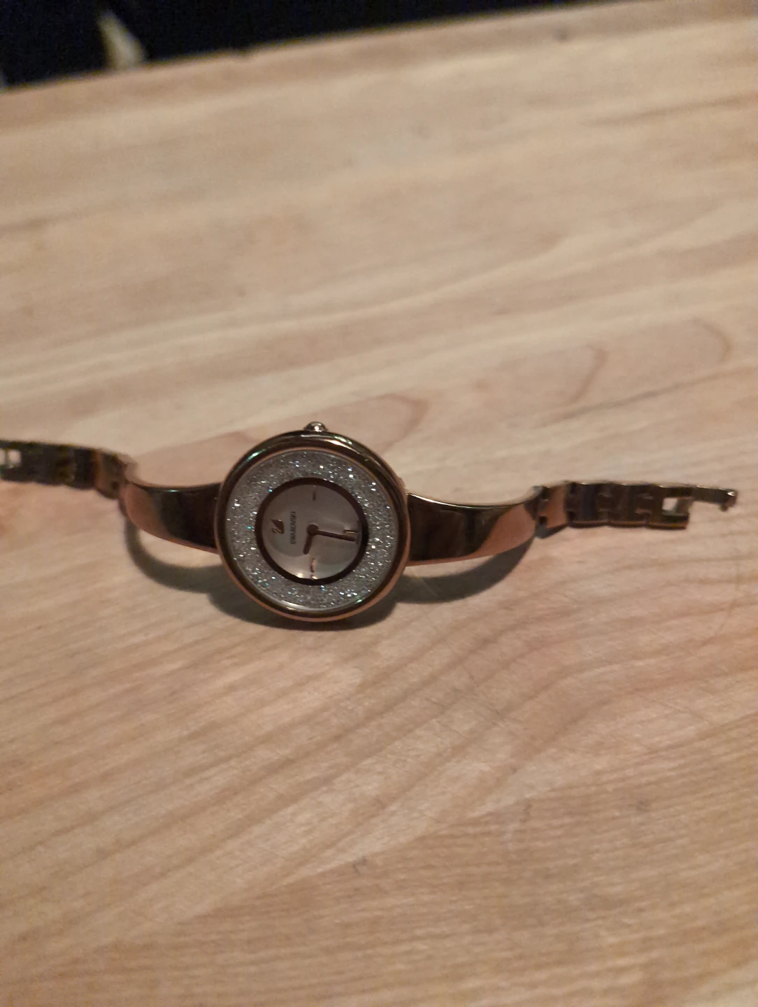 Swarovski Crystalline Watch Rose Gold Tone