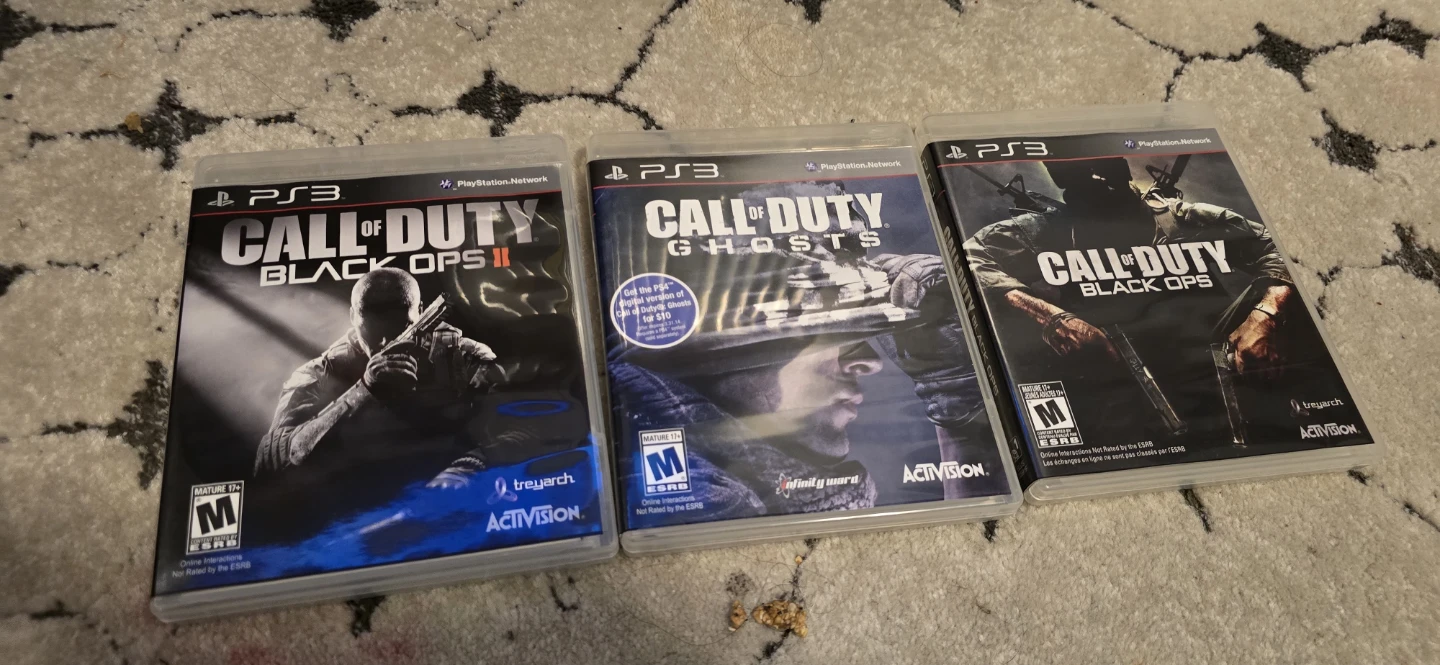 3 Call of Duty PS3 Games