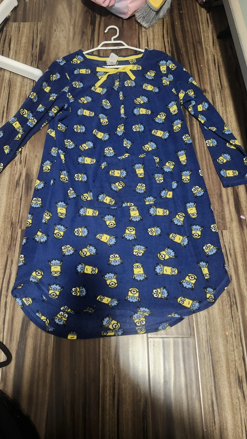 Minions Fleece Nightgown - L (14-16)