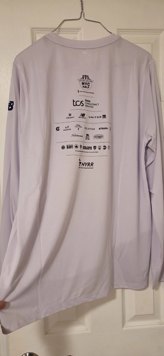 New Balance NYC Half 2026 Long Sleeve Shirt - Size M - photo 5
