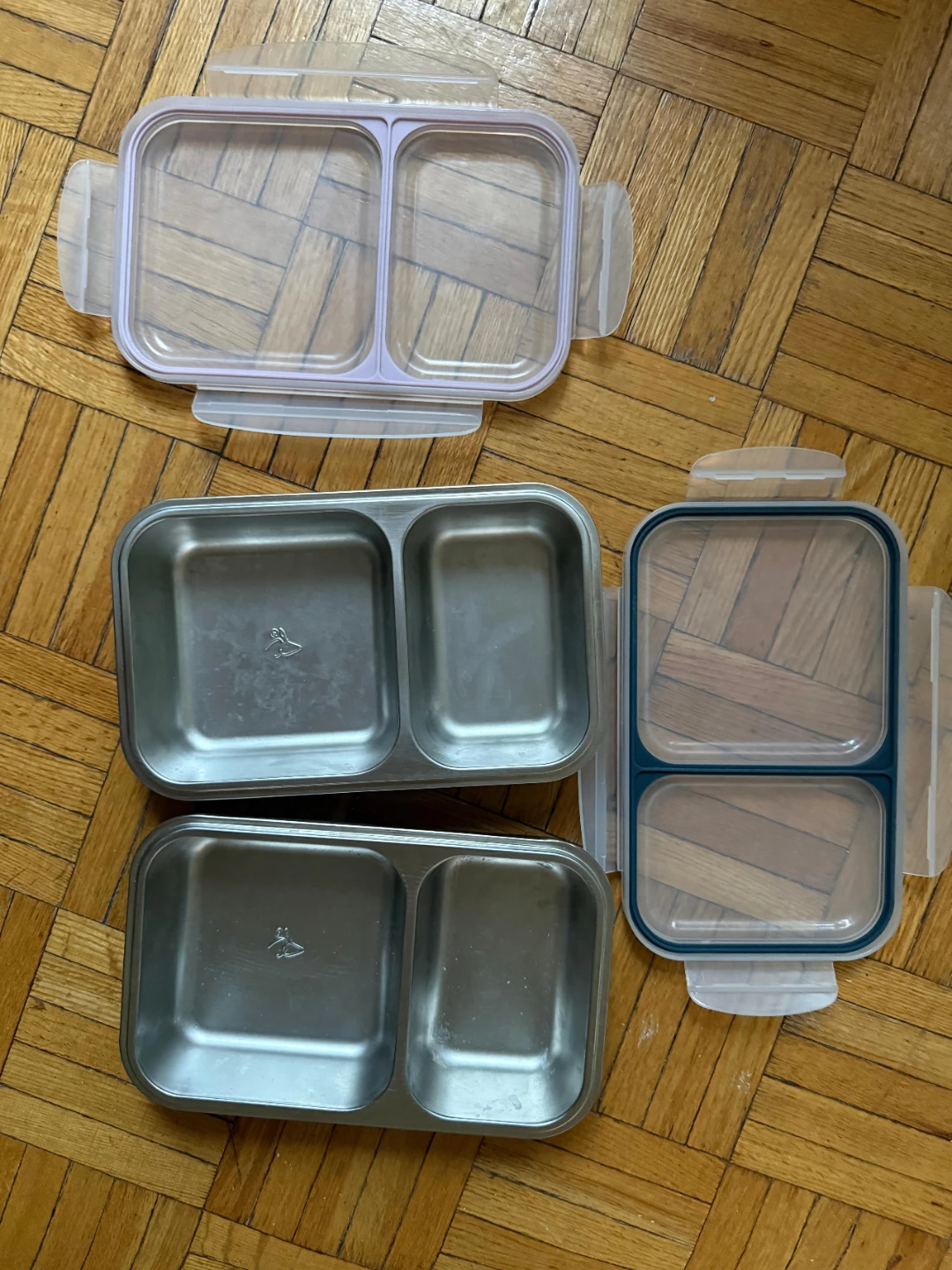 Two-Compartment Stainless Steel Food Containers - photo 5
