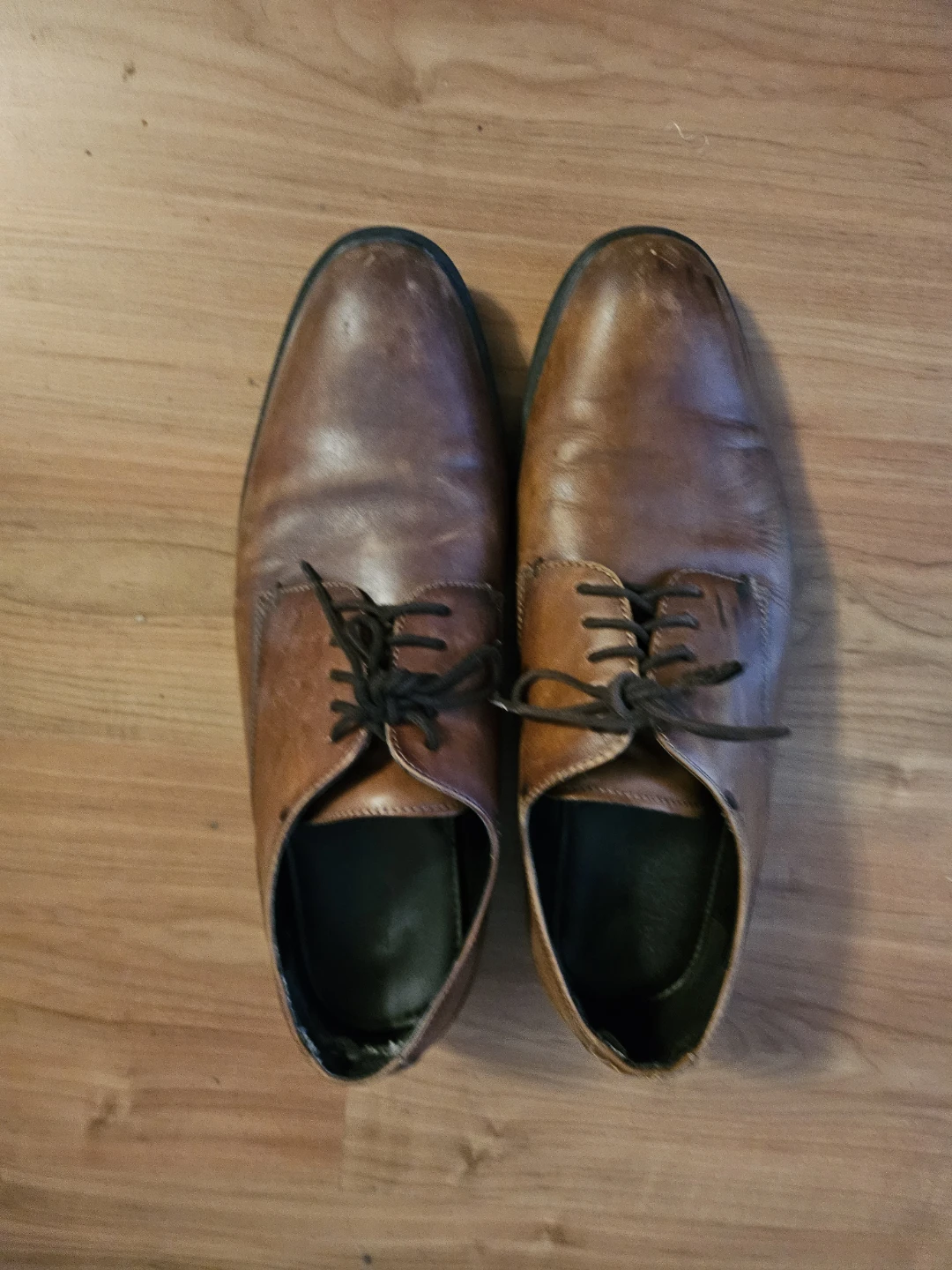 ALDO Brown Leather Dress Shoes Size 9
