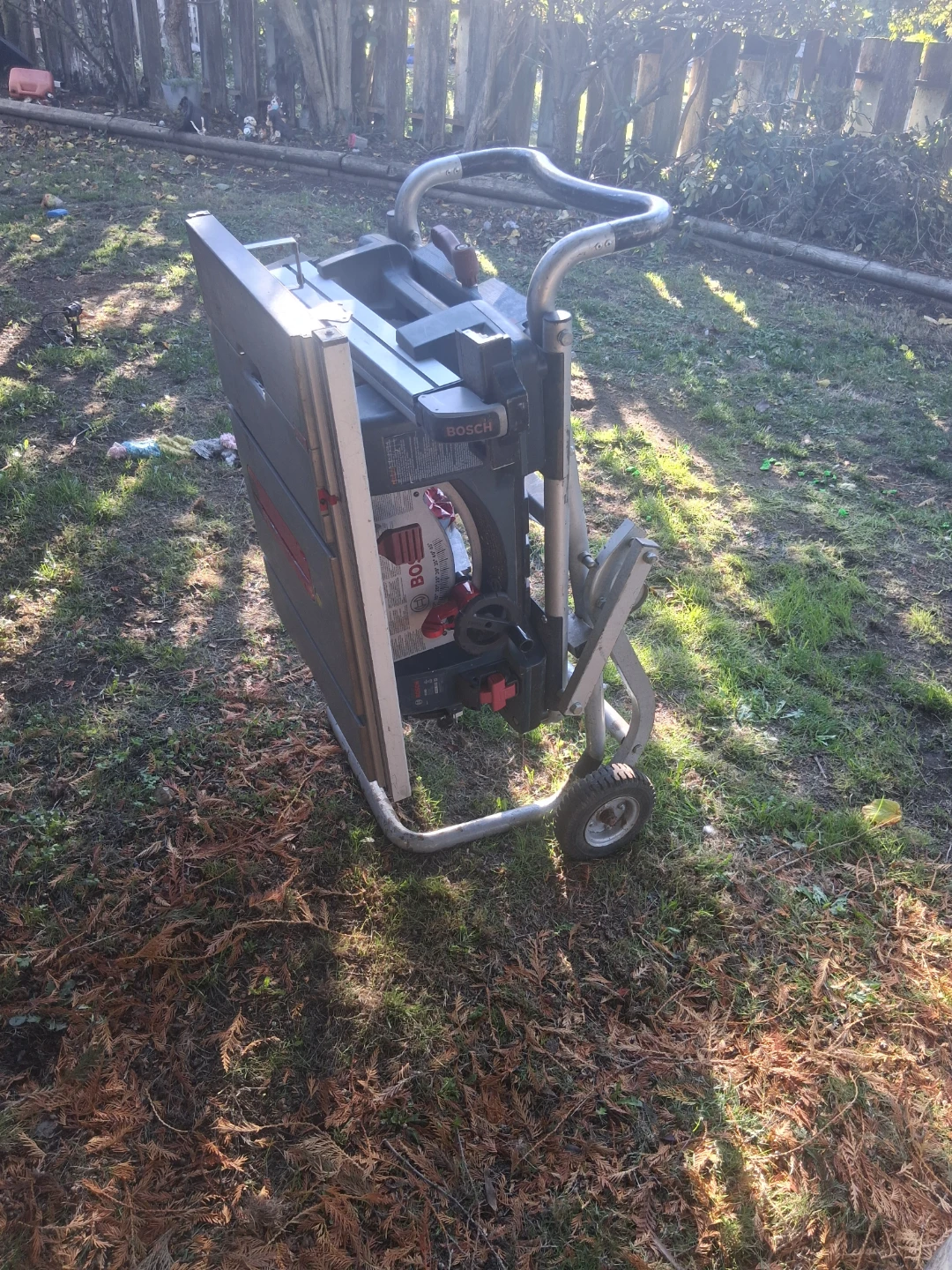 Bosch Table Saw with Gravity-Rise Stand - photo 2