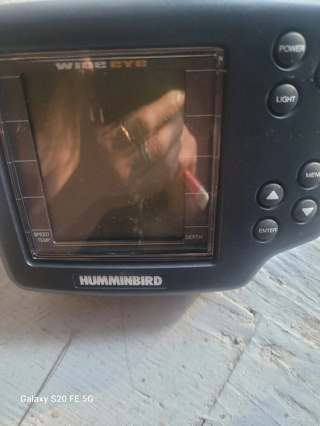 Humminbird Wide Eye Fish Finder with mount - photo 2