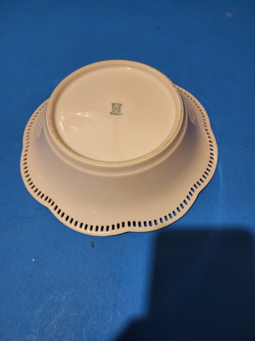 Schumann Bavaria Porcelain Pierced Bowl - photo 3