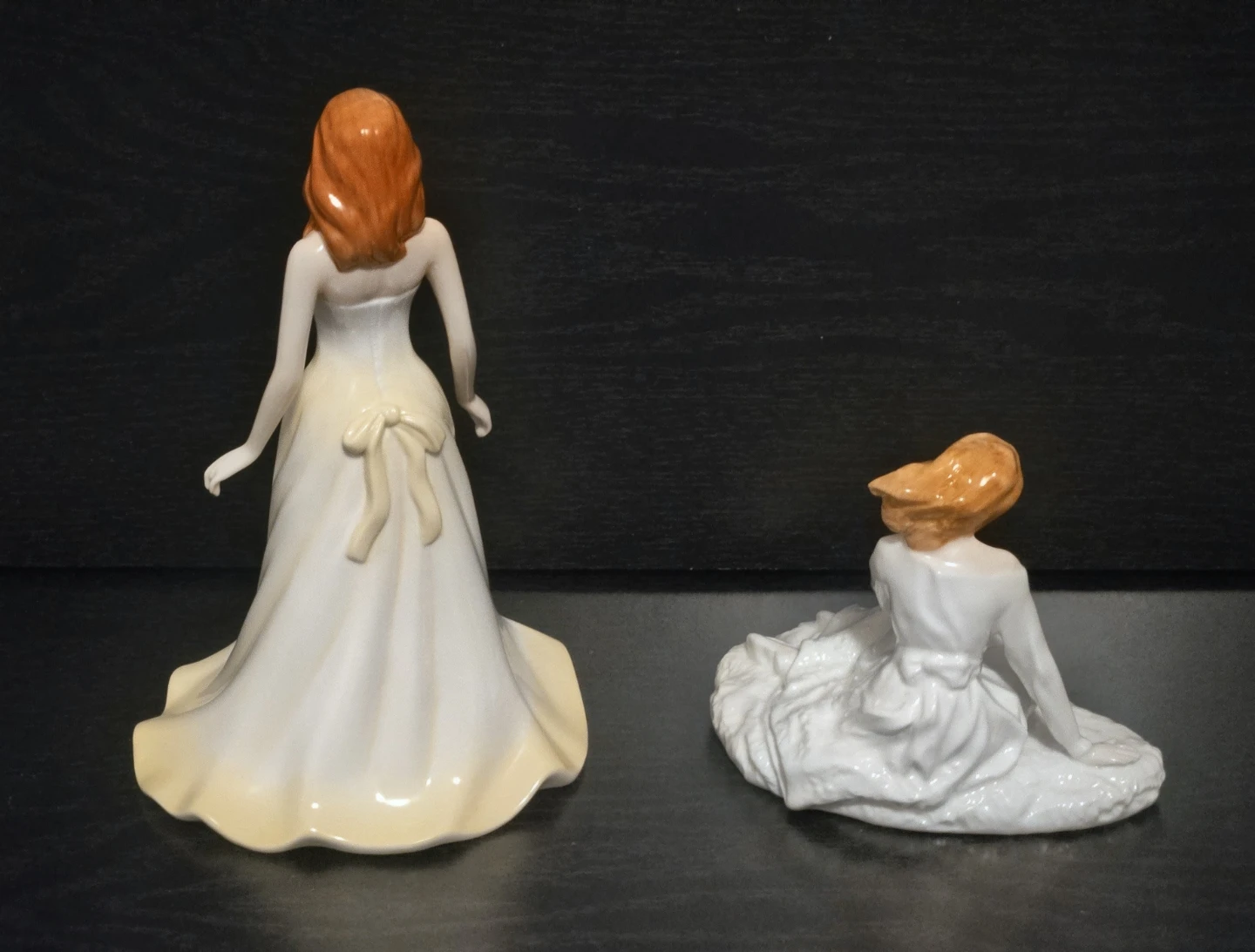 Royal Doulton Figurine Pair, June Pearl & Forever Yours, Mint - photo 2