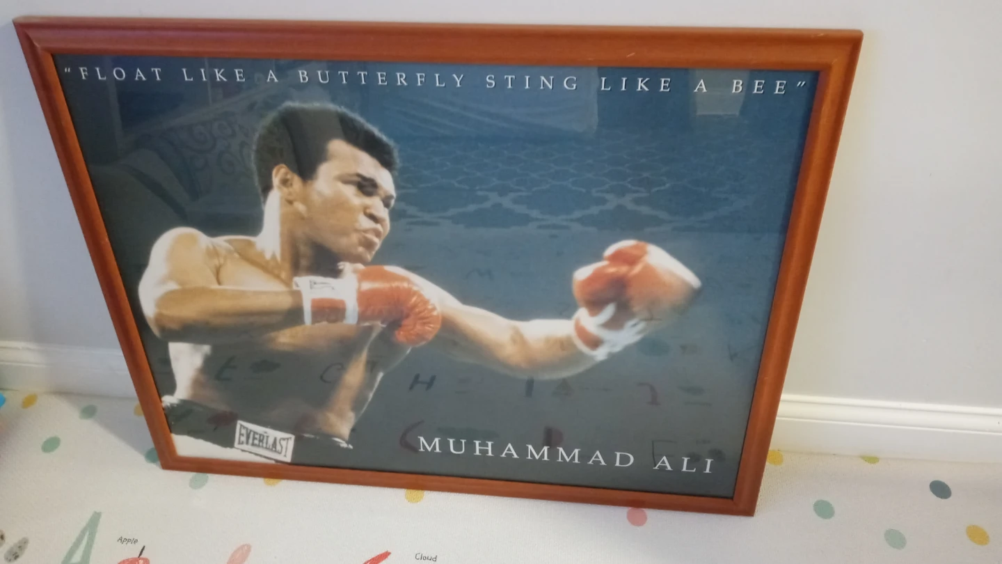 Framed Muhammad Ali Wall Art