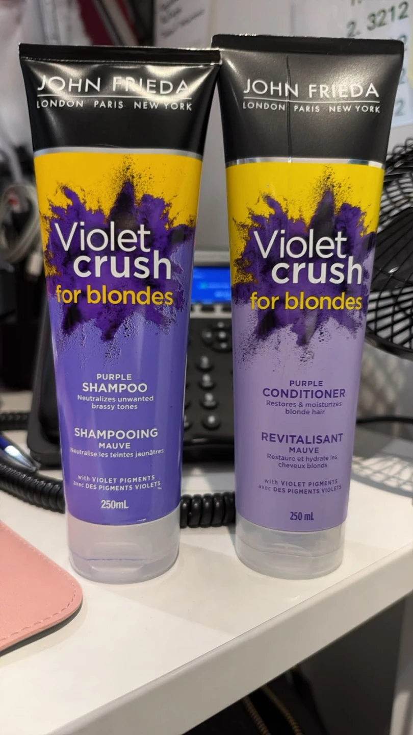 John Frieda Violet Crush Shampoo and Conditioner Set