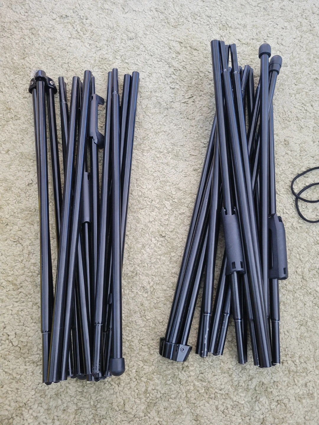 Collapsible Black Metal Tripod Easel x2 - photo 4