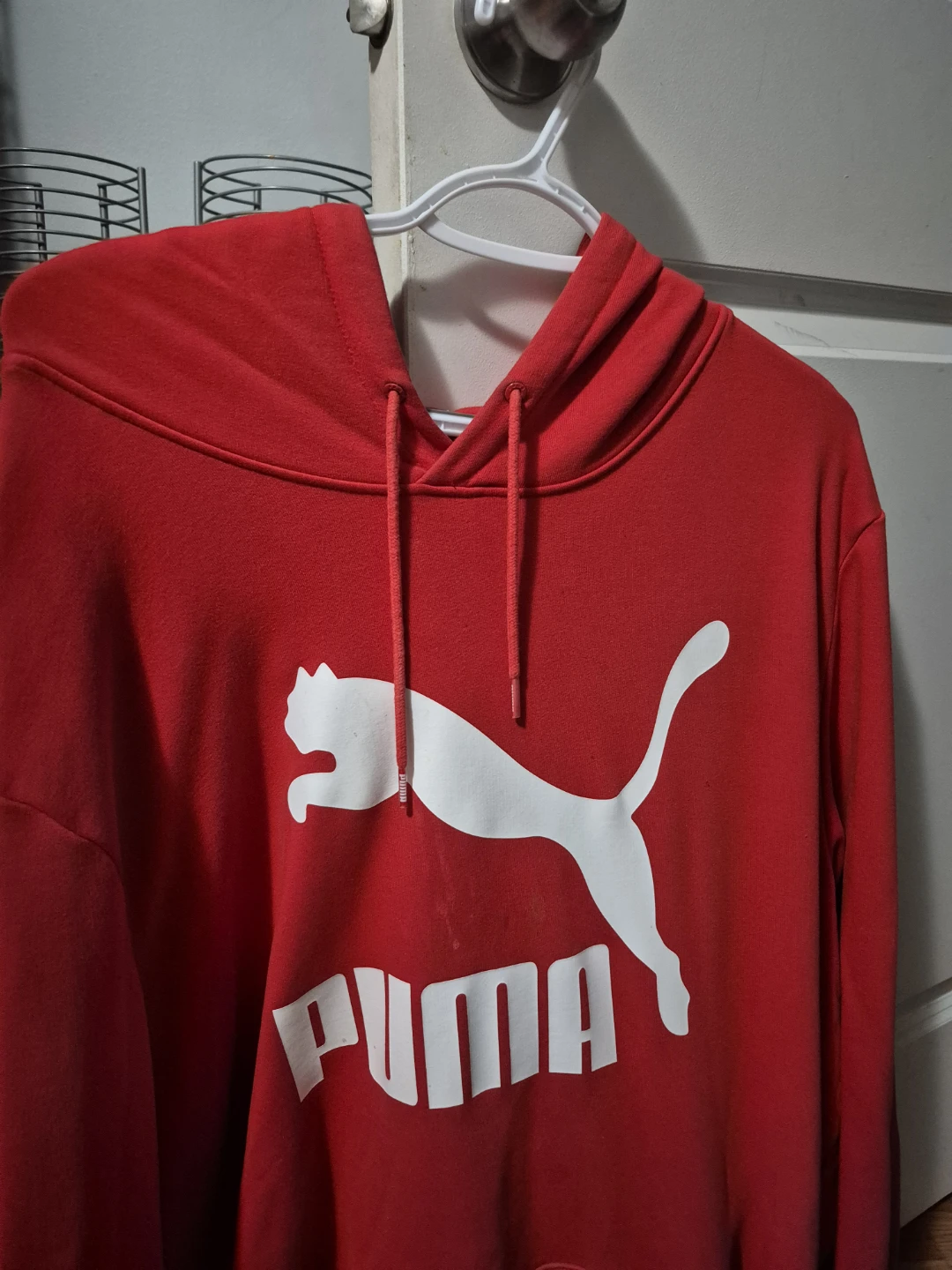 Red Puma Hoodie 3xl Unisez