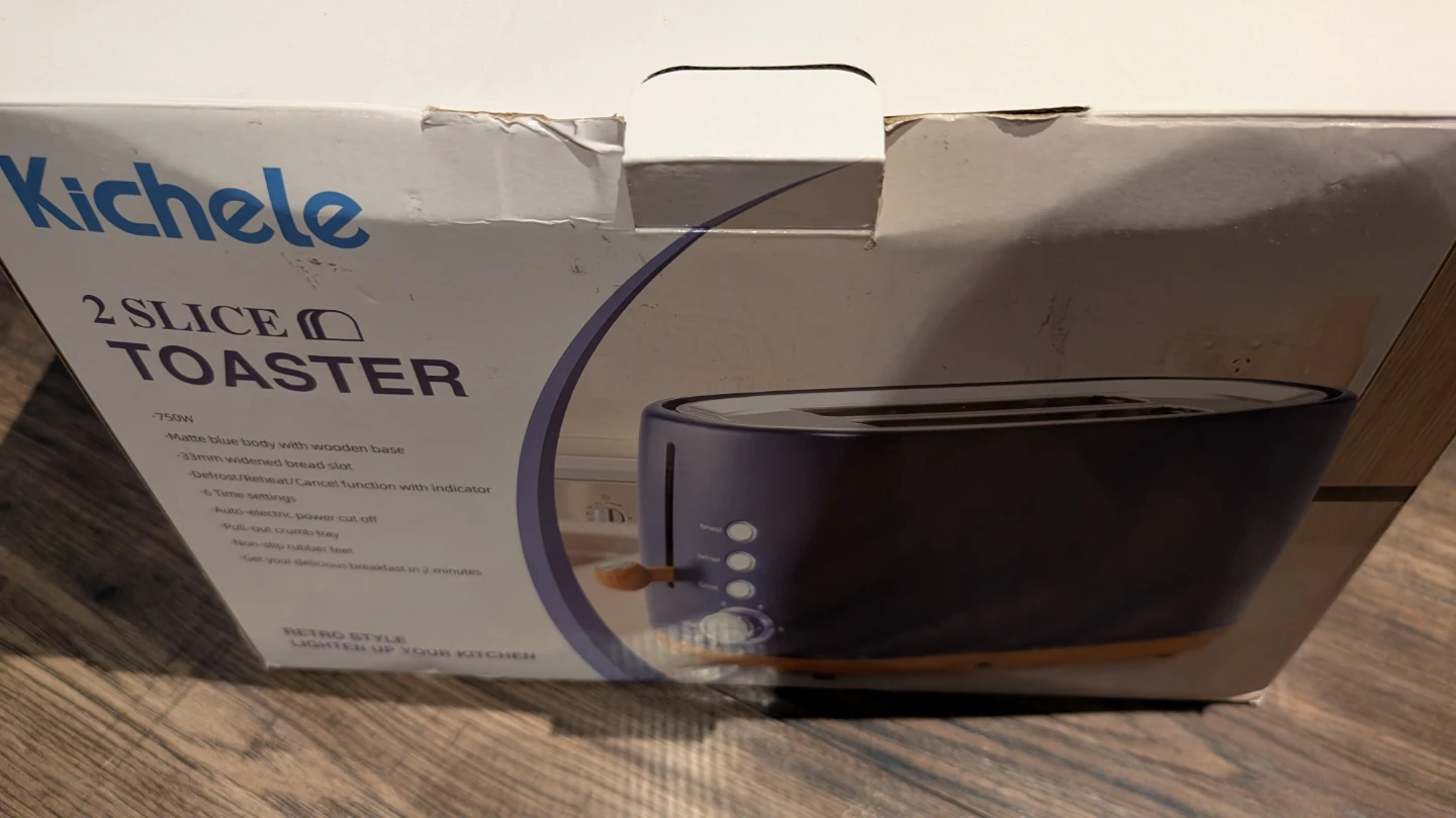 Brand New Kichele 2 Slice Toaster