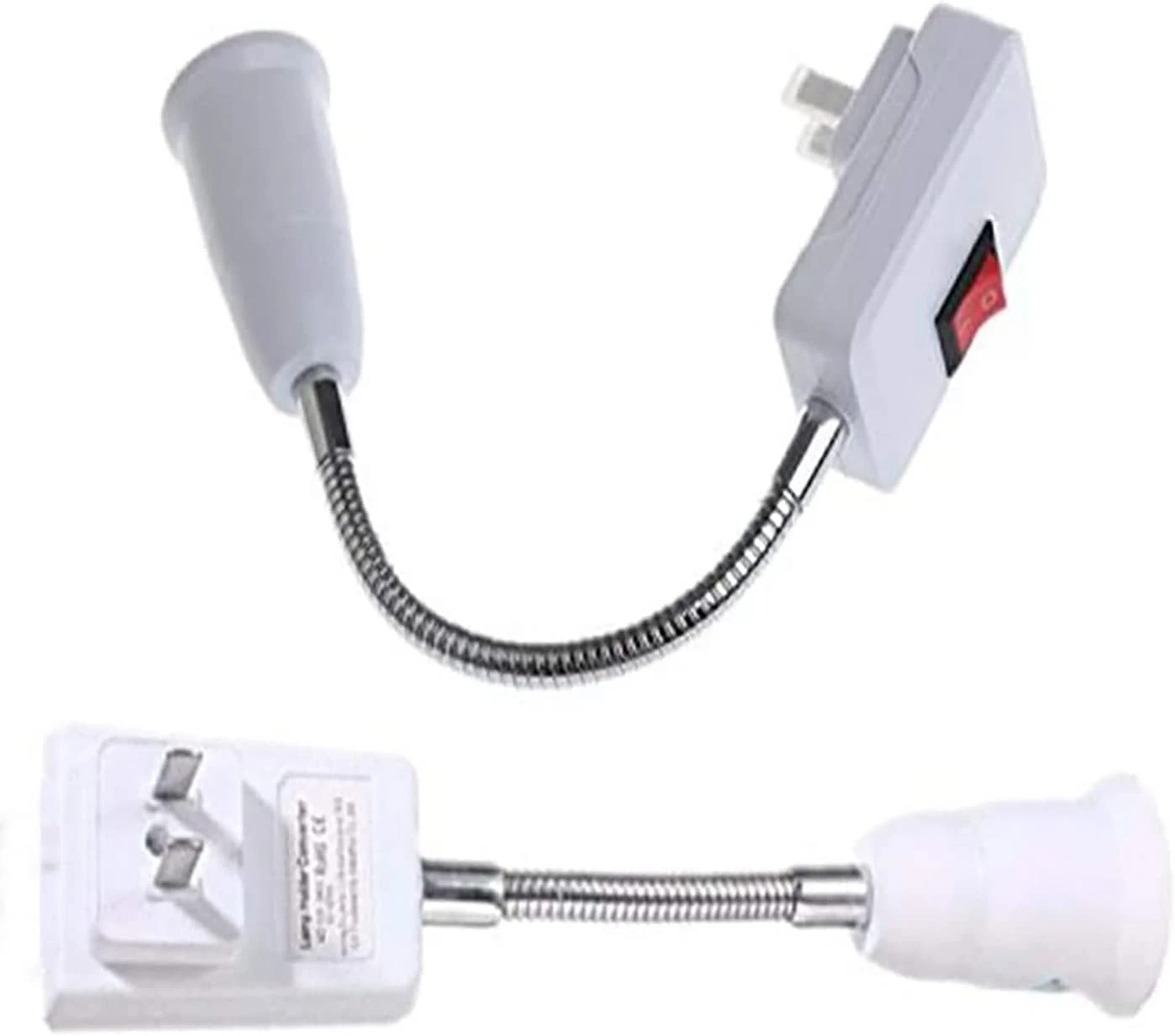 E27E26 Socket Adapter with On/Off Switch Light Lamp Bulb (ER1)