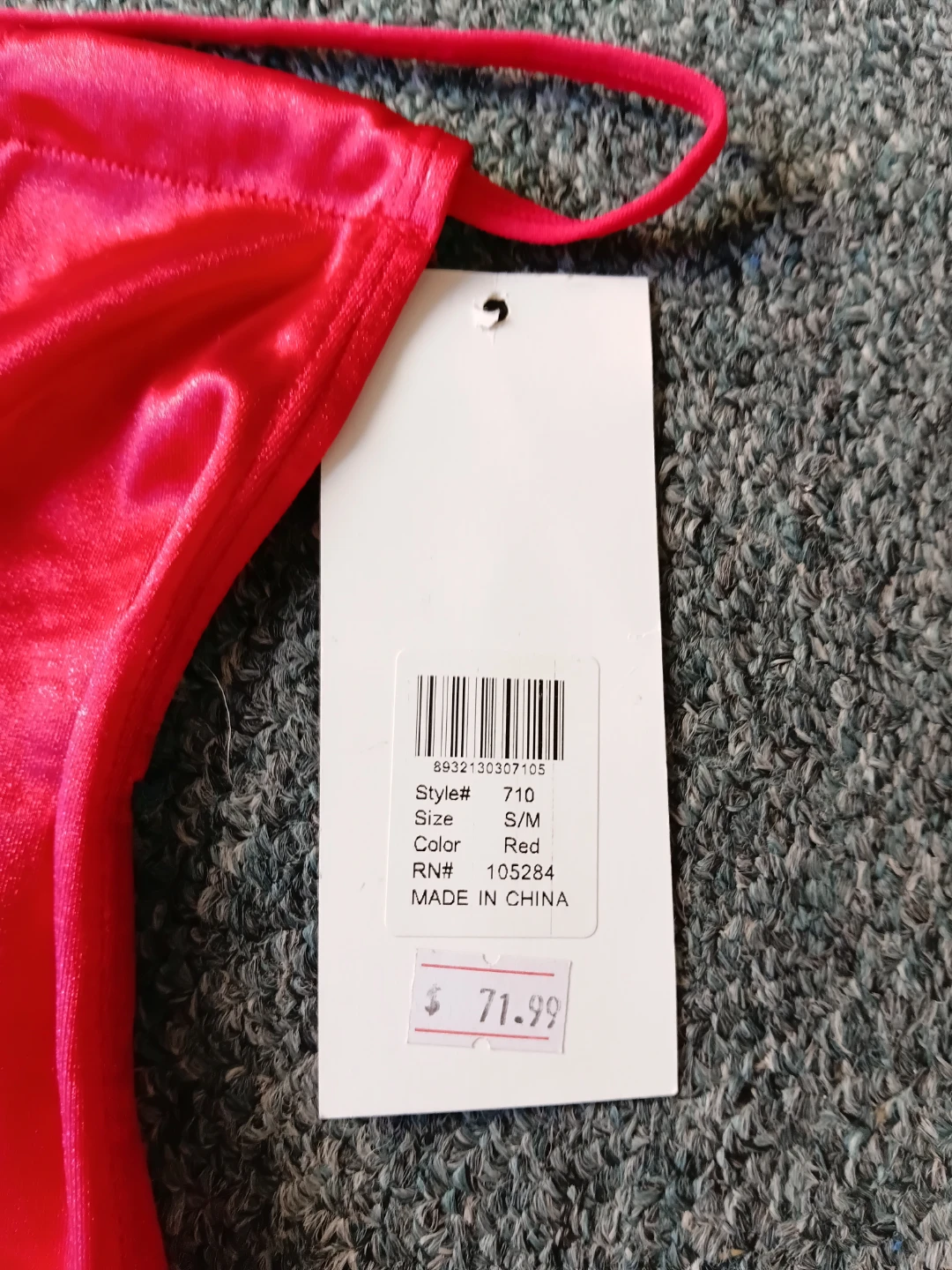 Popsi Red Bodysuit - photo 2