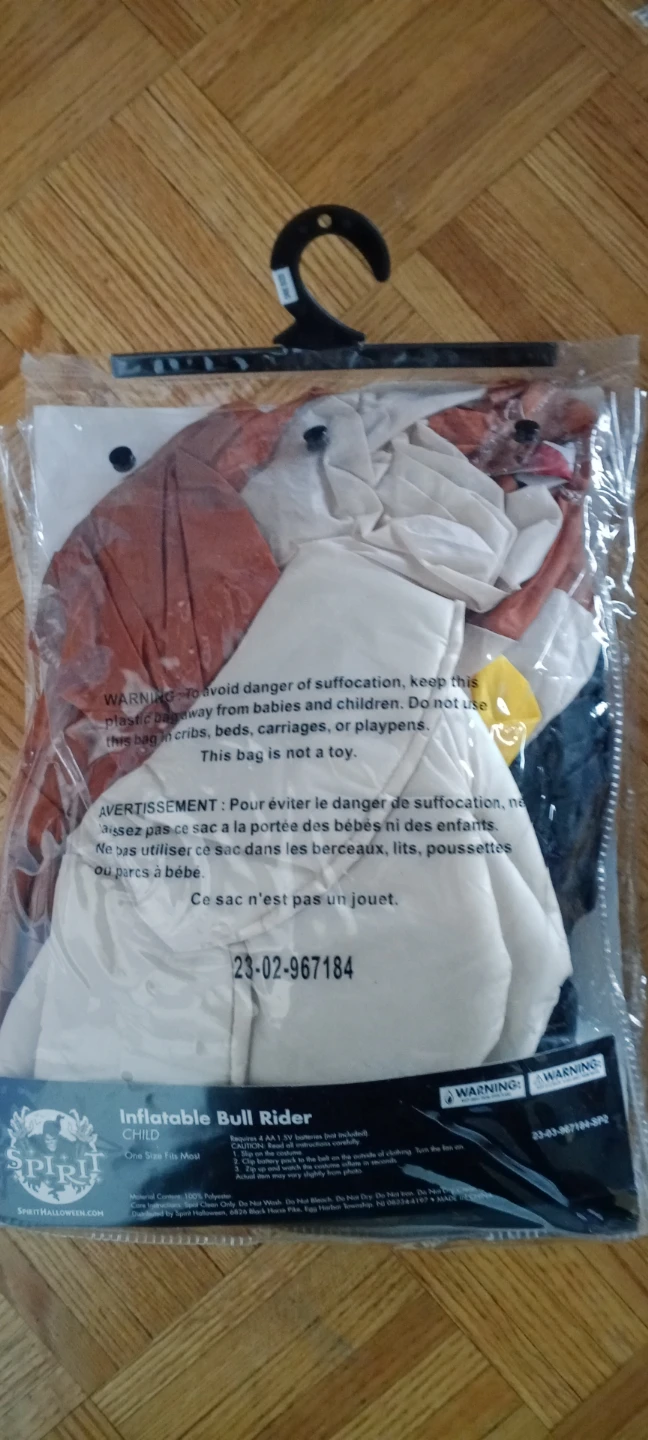Spirit Halloween Inflatable Bull Rider Costume - photo 4