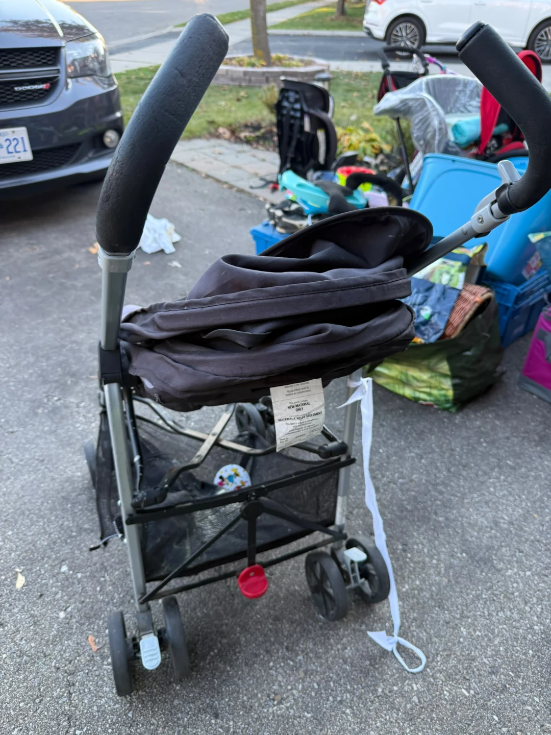 Black Stroller by Urbini