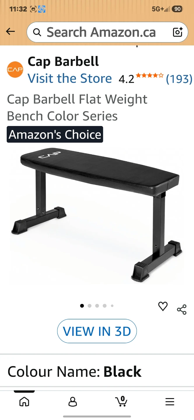 Cap Barbell Flat Weight Bench - photo 4