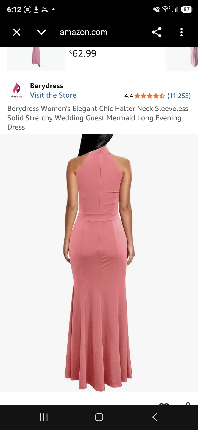 Berydress Halter Neck Mermaid Evening Dress - photo 3