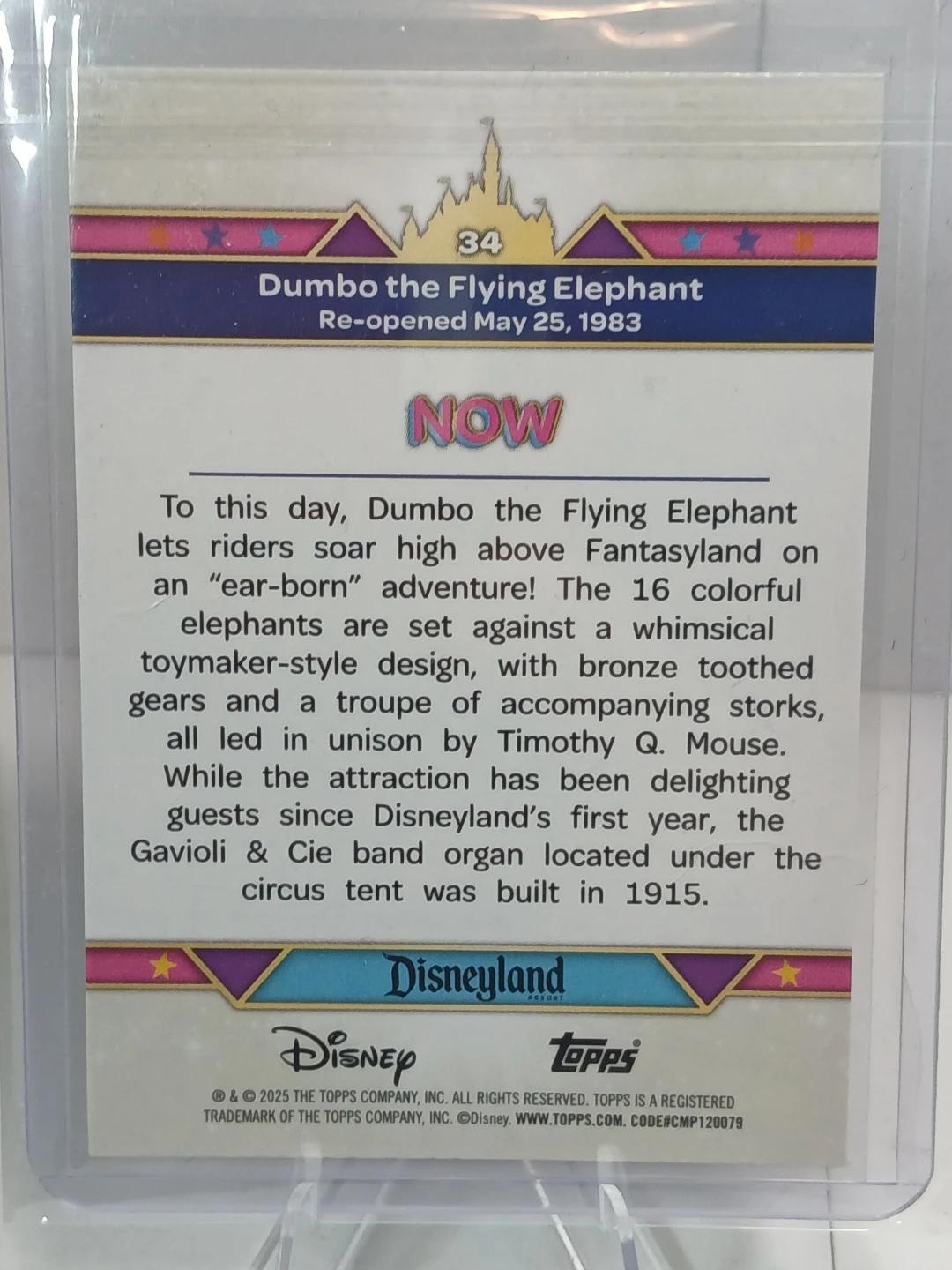 Disney Topps Chrome Dumbo Cards - photo 2