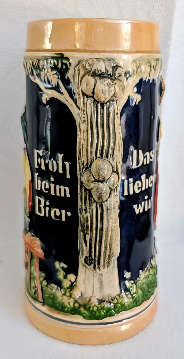 Vintage German Beer Stein - 7" Tall - photo 3