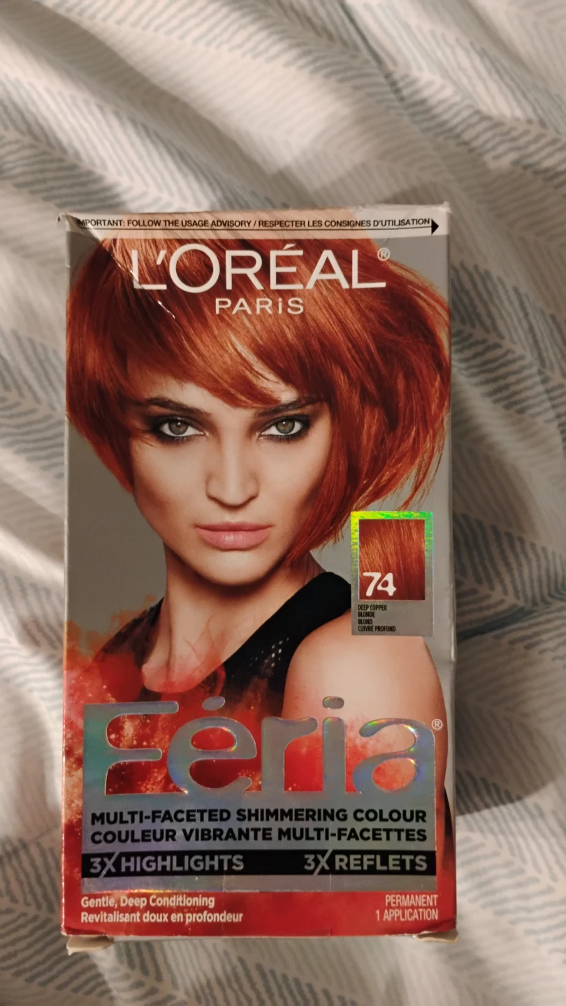 FREE L'Oreal Copper Blonde Hair Colour