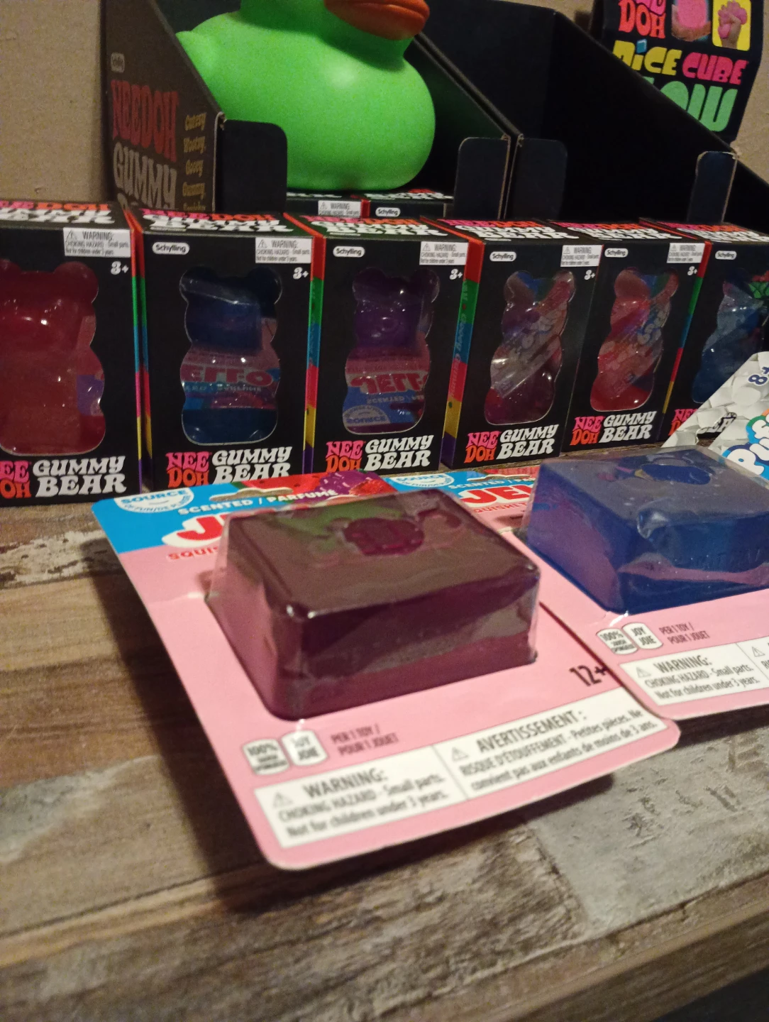 Assorted NeeDoh and Jet-Puffed Squishy Toys