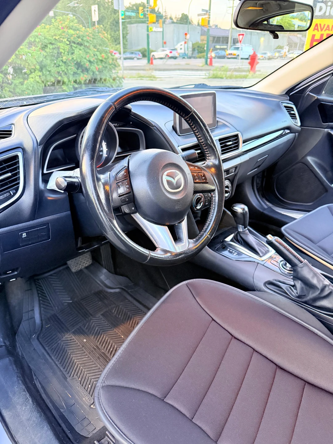 Silver Mazda 3 Sedan 2016