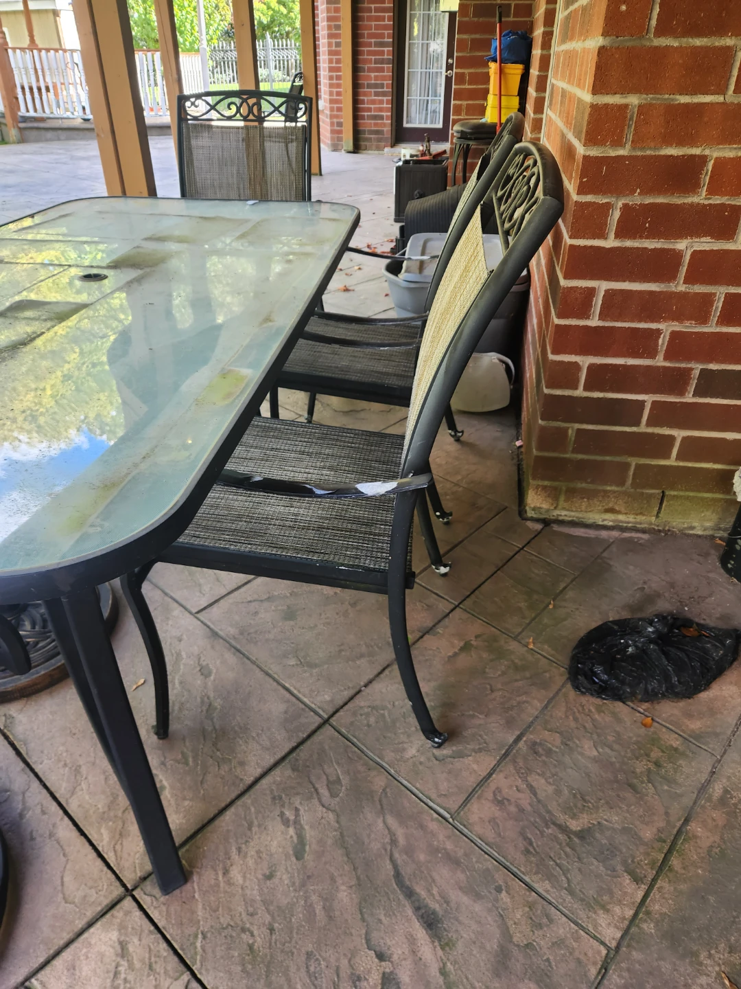 Outdoor table and chairs - photo 4