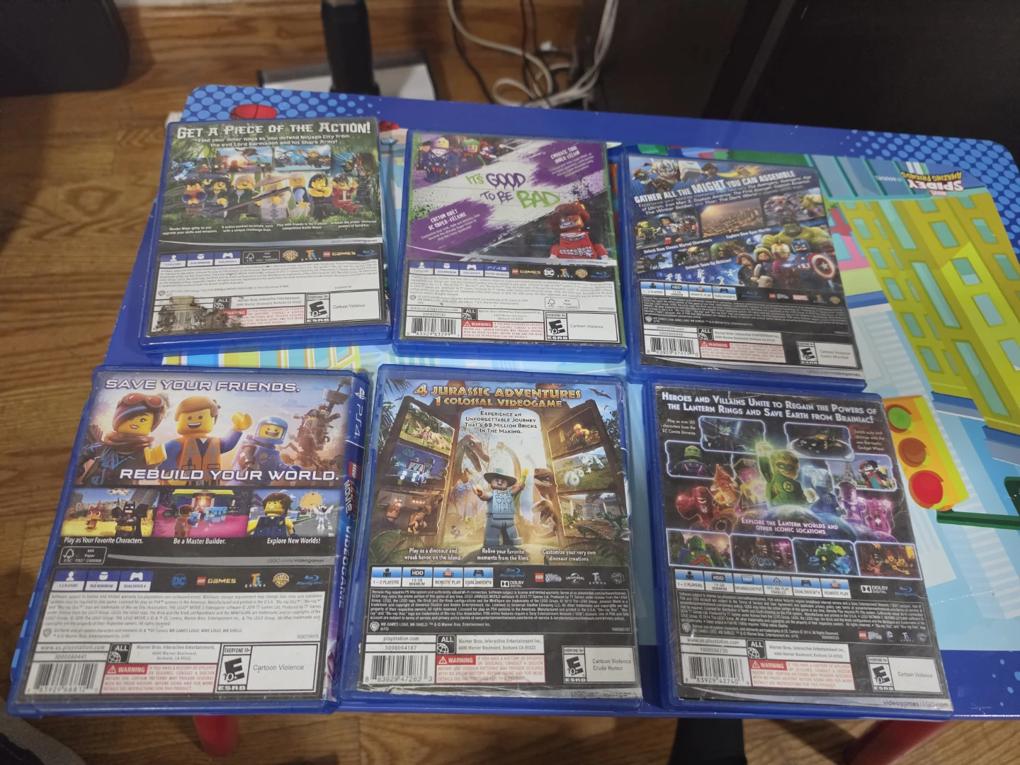 Set of 7 LEGO PS4 Games - photo 3