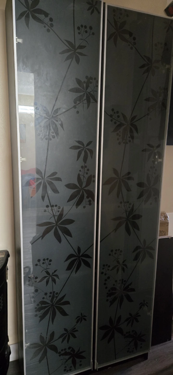 Tall Floral Pattern Storage Cabinet - photo 3
