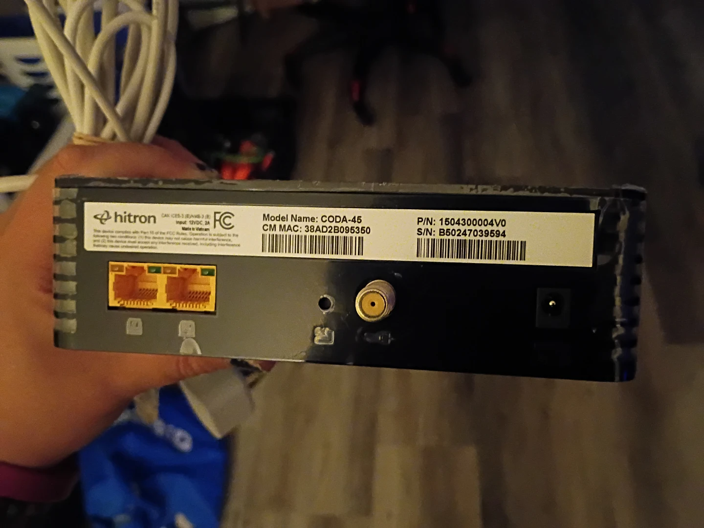 Hitron CODA-45 Cable Modem - photo 3