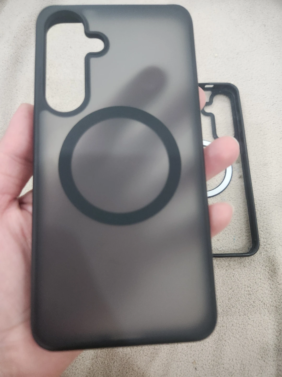 Samsung S24 plus Magnetic Matte Phone Case